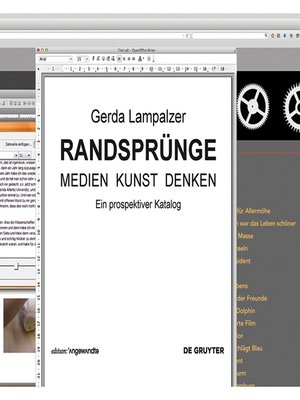 cover image of RANDSPRÜNGE--Medien Kunst Denken